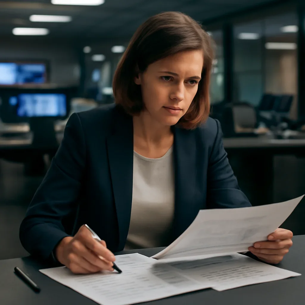 Reporter reviewing source material and timeline notes related to legacy archive hub for retained historical pages and redirects